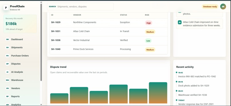 ProofChain – screenshot 2