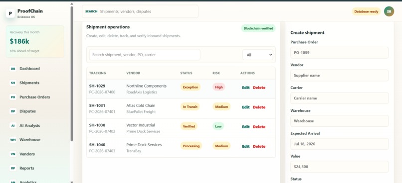ProofChain – screenshot 4