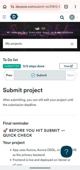 App  – screenshot 1