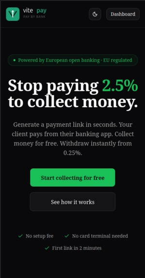 VitePay – screenshot 2