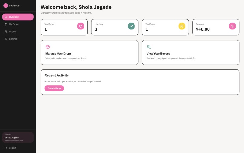 Cadence – screenshot 3