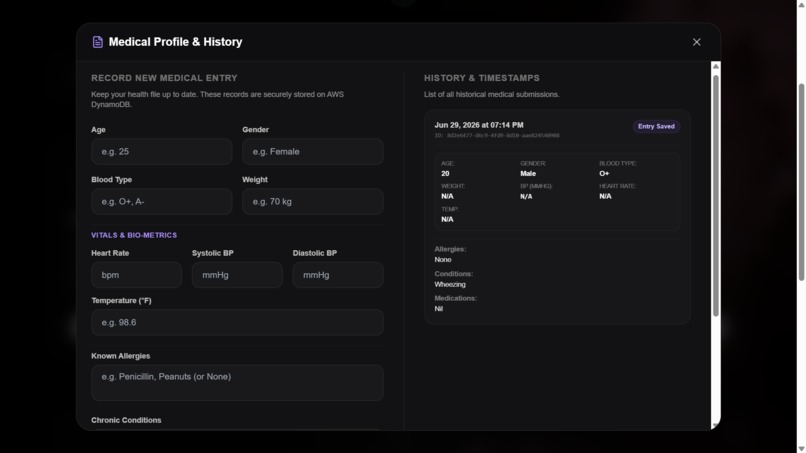 Fidele- Personal Health Assistant – screenshot 1