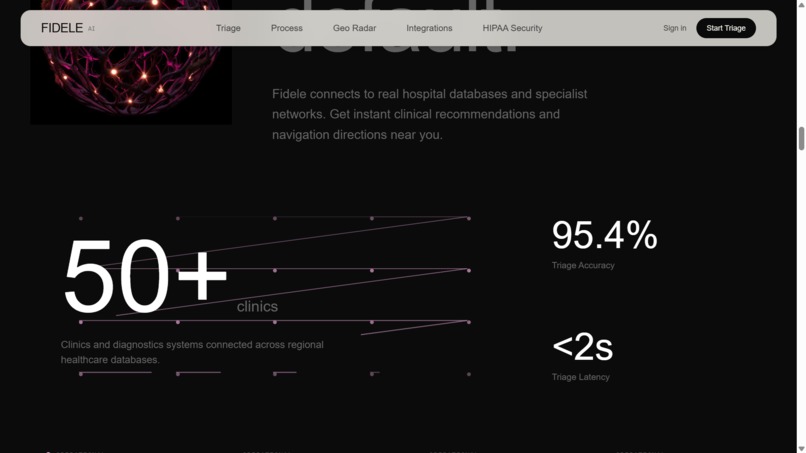 Fidele- Personal Health Assistant – screenshot 2