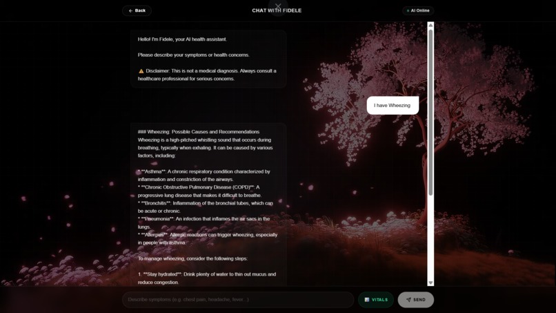 Fidele- Personal Health Assistant – screenshot 10