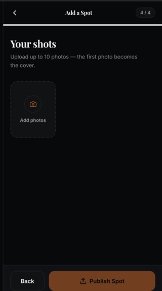 PhotoSpots – screenshot 2