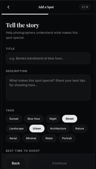 PhotoSpots – screenshot 3