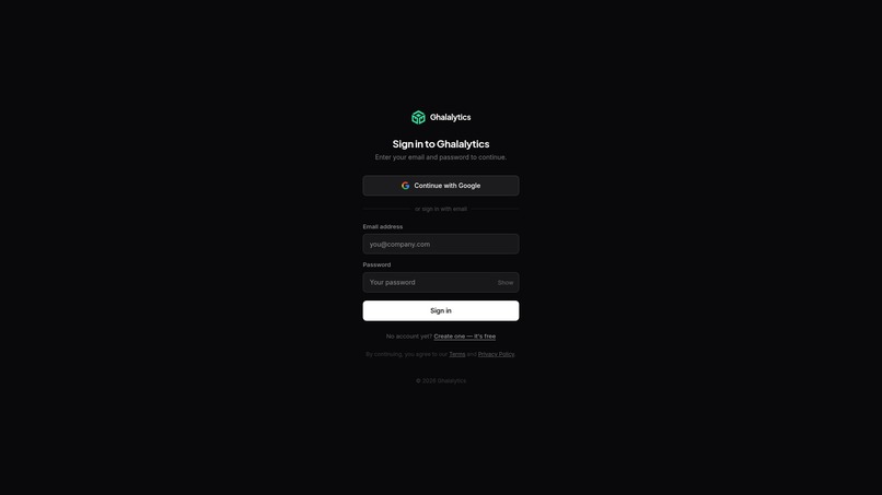 Ghalalytics – screenshot 3