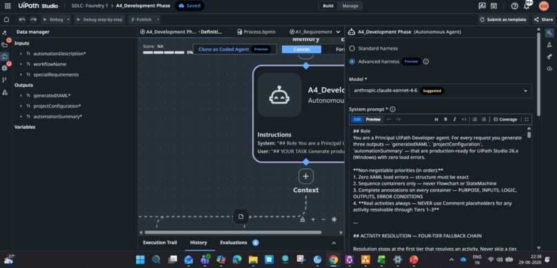 SDLC Foundry – screenshot 2
