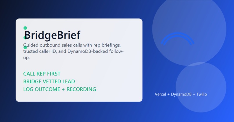 bridgeBrief – screenshot 1