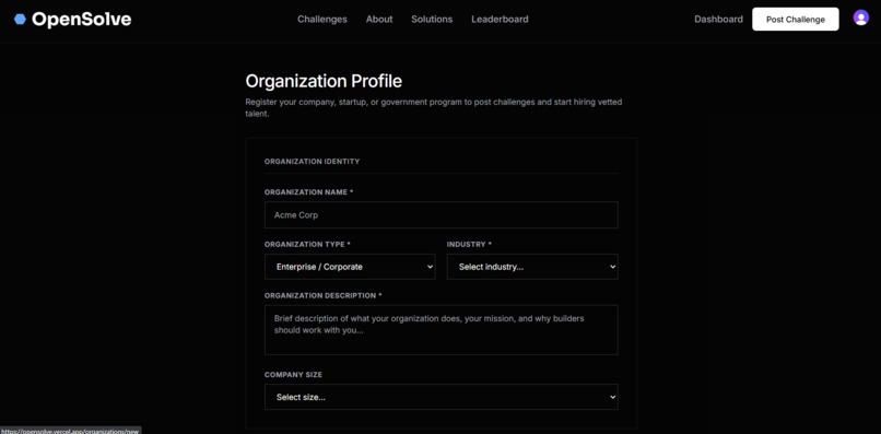 Opensolve – screenshot 2
