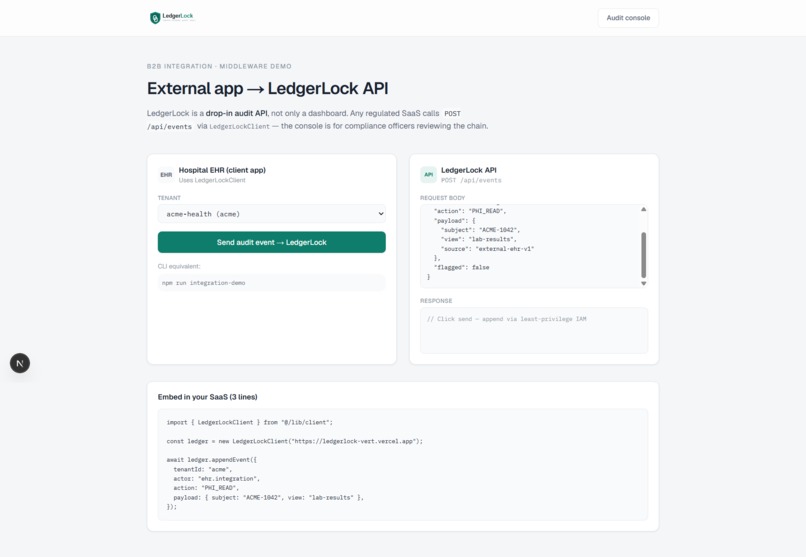LedgerLock – screenshot 5