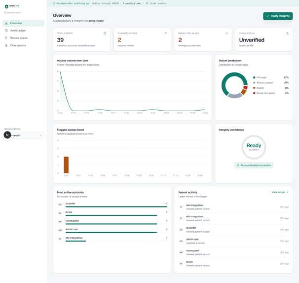 LedgerLock – screenshot 3