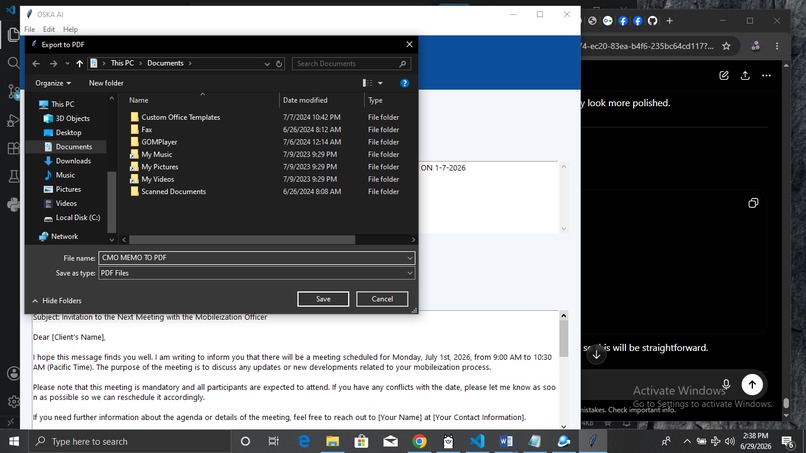  (Offline SME Knowledge Assistant) OSKA AI – screenshot 5