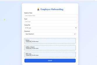 AI-Powered HR Onboarding Automation 