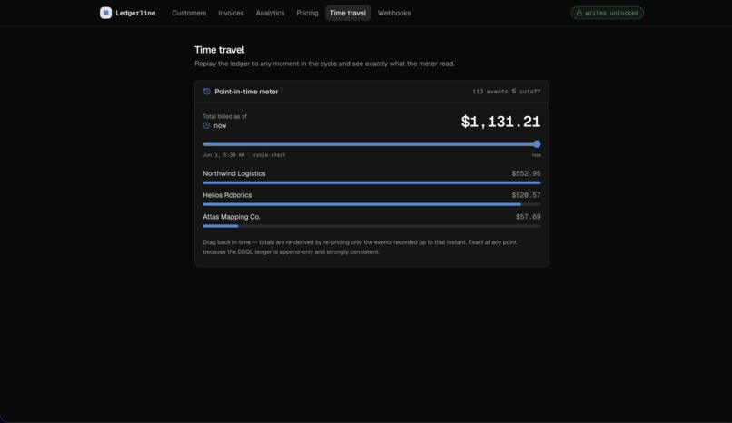 Ledgerline - Usage-based billing infrastructure for B2B SaaS – screenshot 6