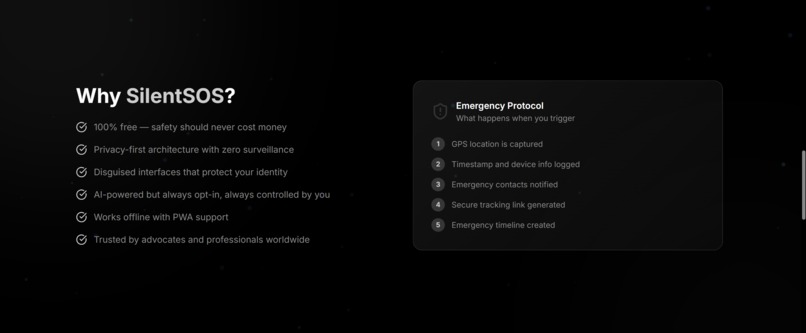 SilentSOS AI – screenshot 2