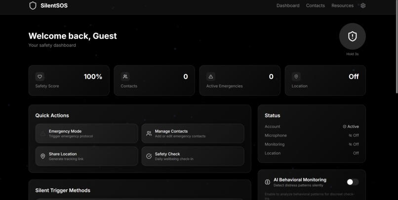 SilentSOS AI – screenshot 3