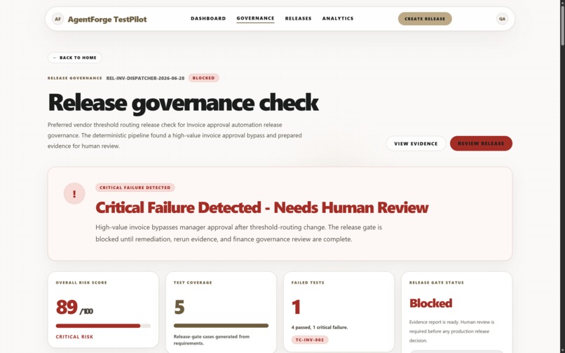AgentForge TestPilot – screenshot 3