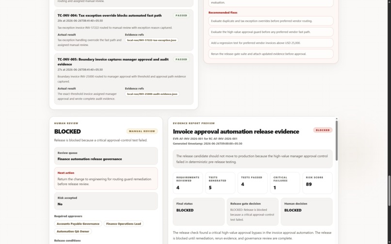 AgentForge TestPilot – screenshot 12