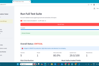 AI Agent Hallucination Tester
