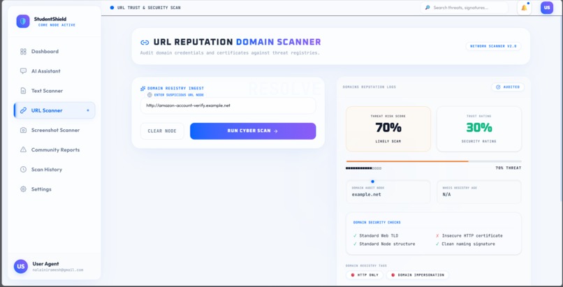 StudentShield AI – screenshot 4