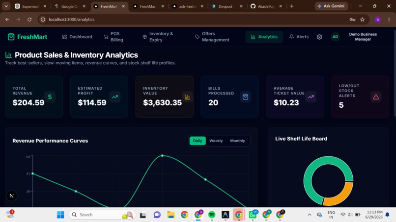 FreshMart – screenshot 1