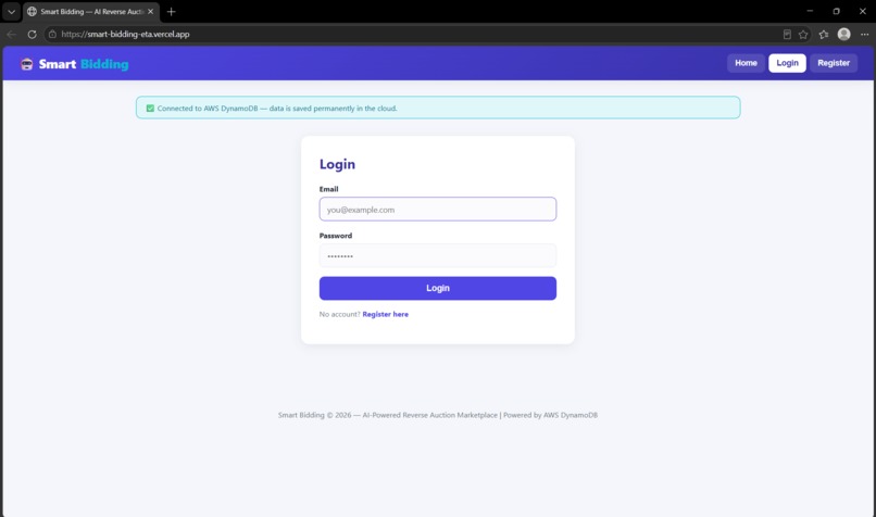 SMART_BIDDING_AI – screenshot 1
