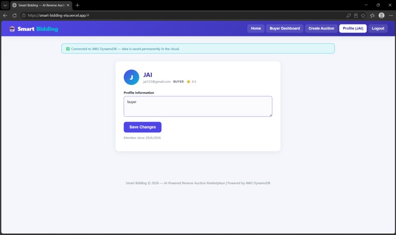 SMART_BIDDING_AI – screenshot 2