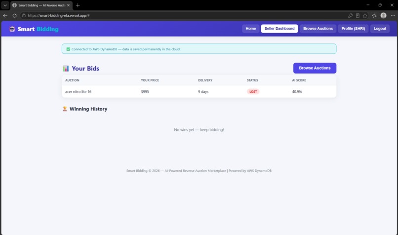 SMART_BIDDING_AI – screenshot 3