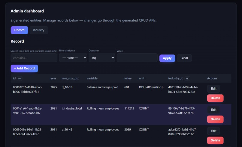 AI Database Architect – screenshot 2