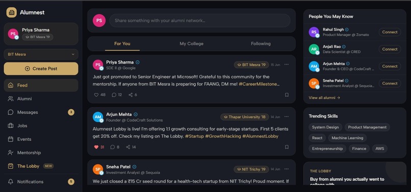 Alumnest – screenshot 8