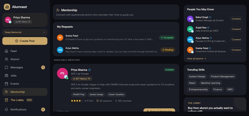 Alumnest – screenshot 9