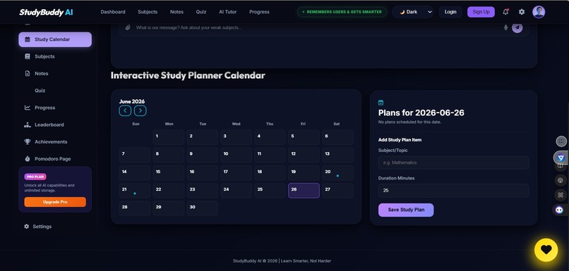 StudyBuddy AI – MemoryAgent – screenshot 2