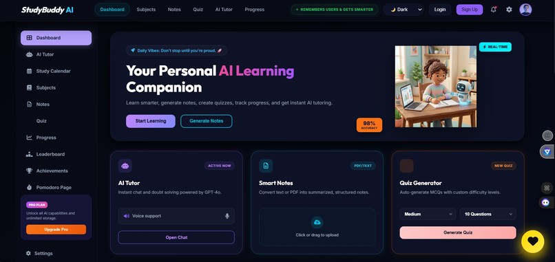 StudyBuddy AI – MemoryAgent – screenshot 1