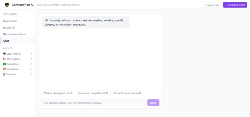 ContractPilot AI – screenshot 4