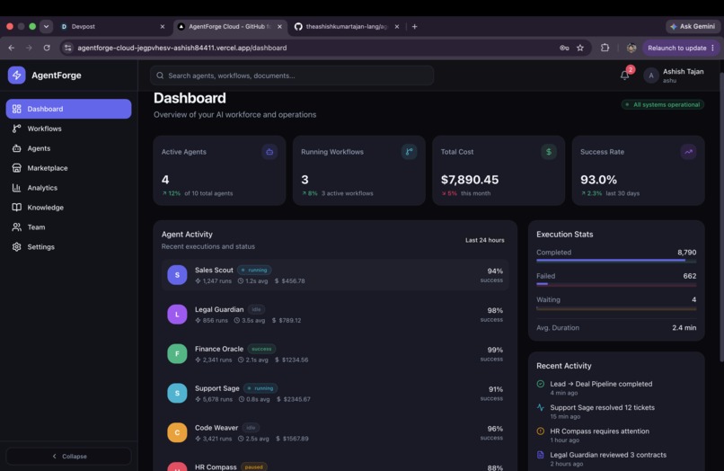 AgentForge – screenshot 5