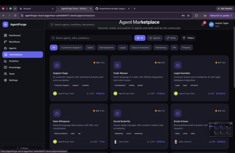 AgentForge – screenshot 8