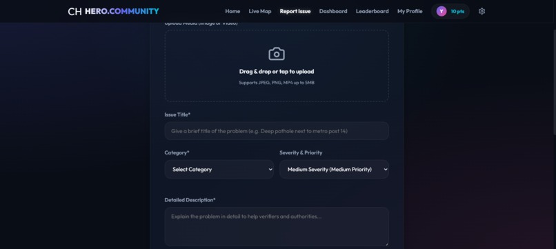 community-hero – screenshot 3