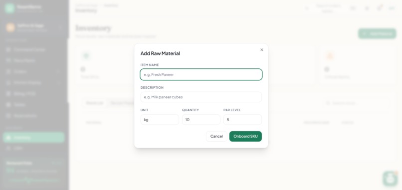 Smartserve-AI (Restaurant Operating System) – screenshot 2