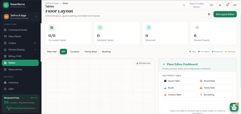 Smartserve-AI (Restaurant Operating System) – screenshot 15