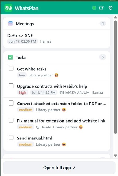 WhatsPlan – screenshot 7
