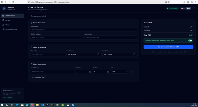 LedgerHub – screenshot 2