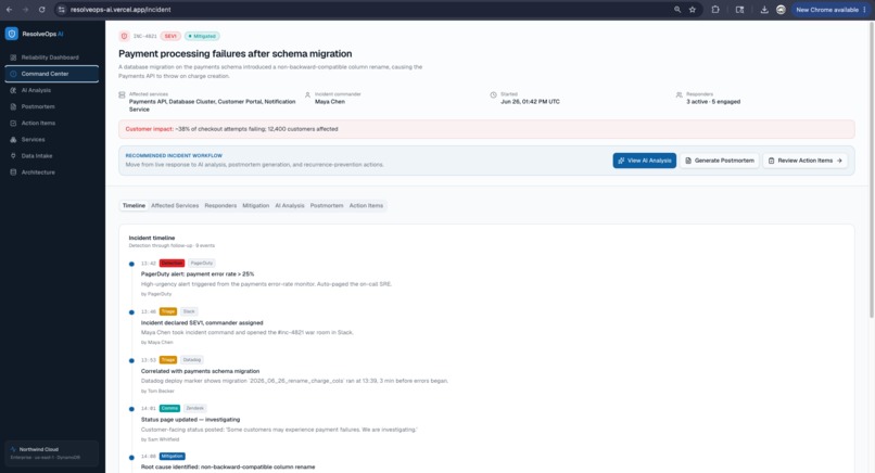 ResolveOps AI – screenshot 3