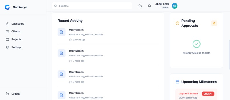 Cliorix - Client Delivery OS – screenshot 10