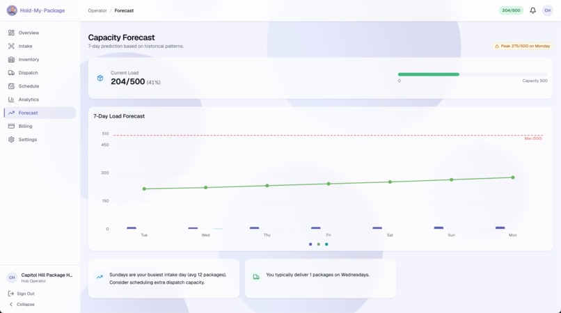 Hold · My · Package – screenshot 7