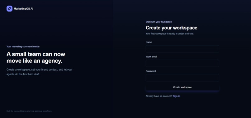 MarketingOS_AI – screenshot 3