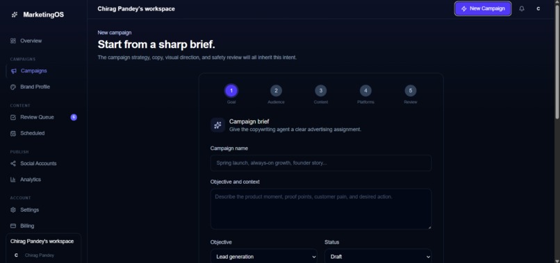 MarketingOS_AI – screenshot 4