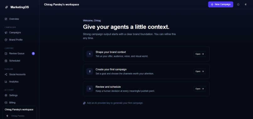 MarketingOS_AI – screenshot 5