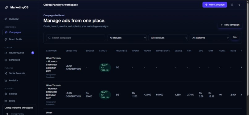 MarketingOS_AI – screenshot 6