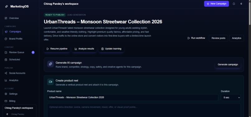 MarketingOS_AI – screenshot 7